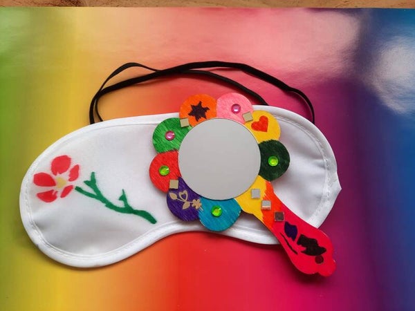 Combideal Maak Je Eigen Slaapmasker en Spiegeltje!