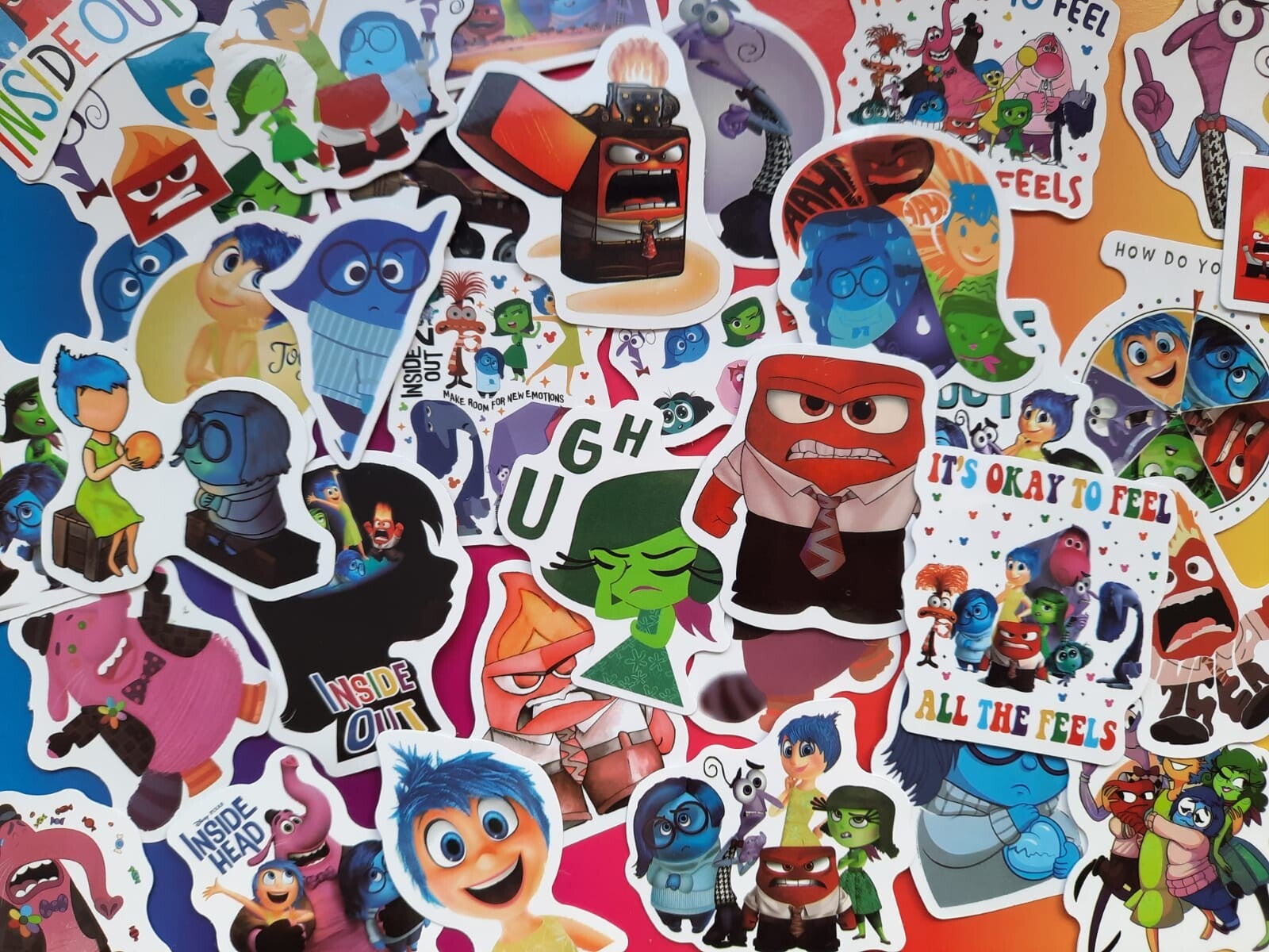 Inside Out Stickers (10 stuks)