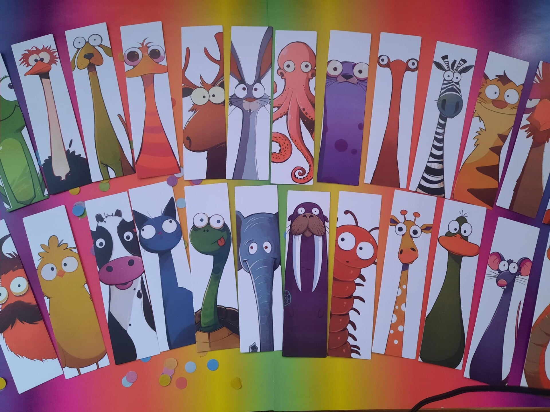 Funny Dieren Boekenlegger!