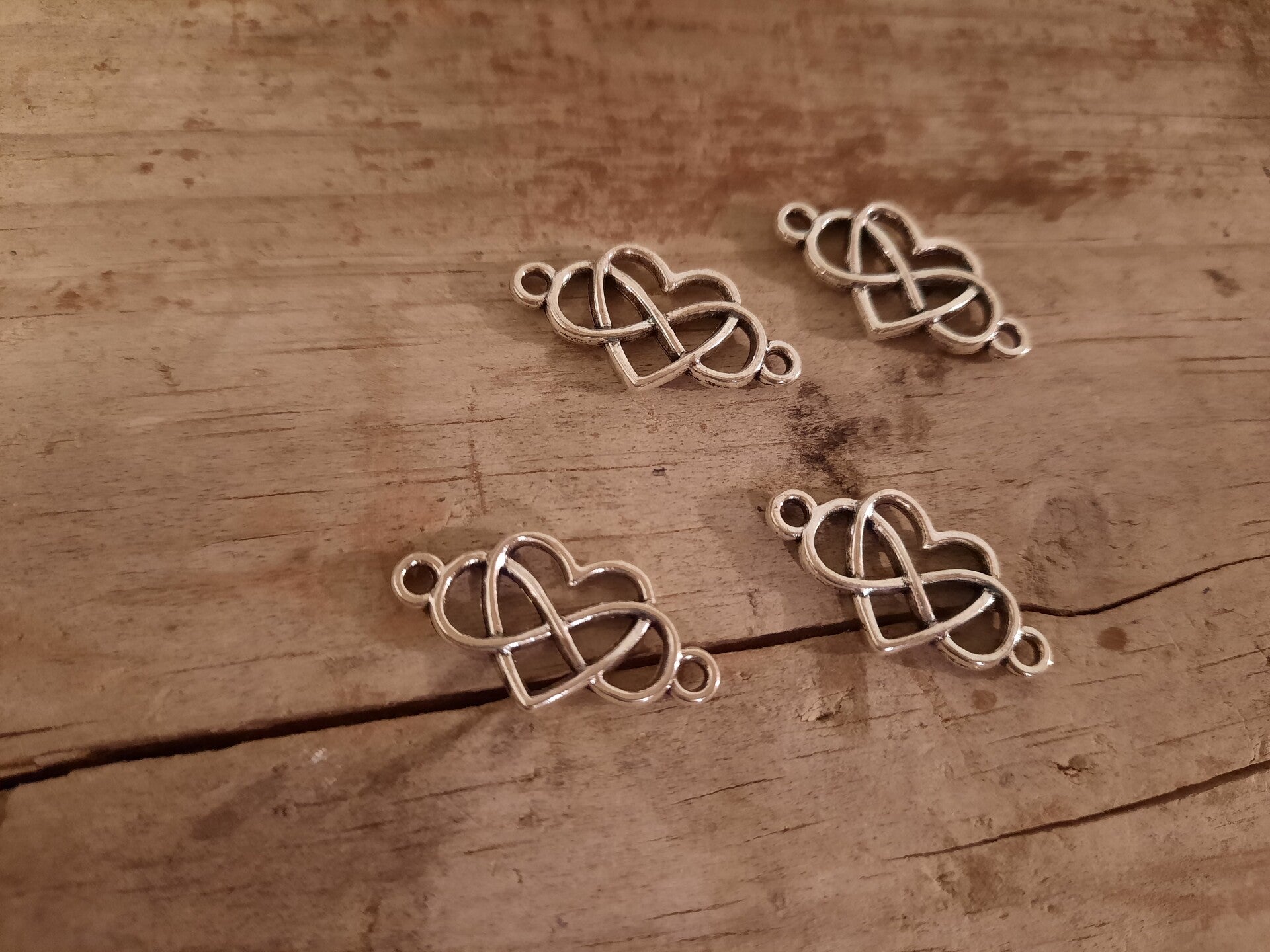 Charms Stainless Steel Hartjes