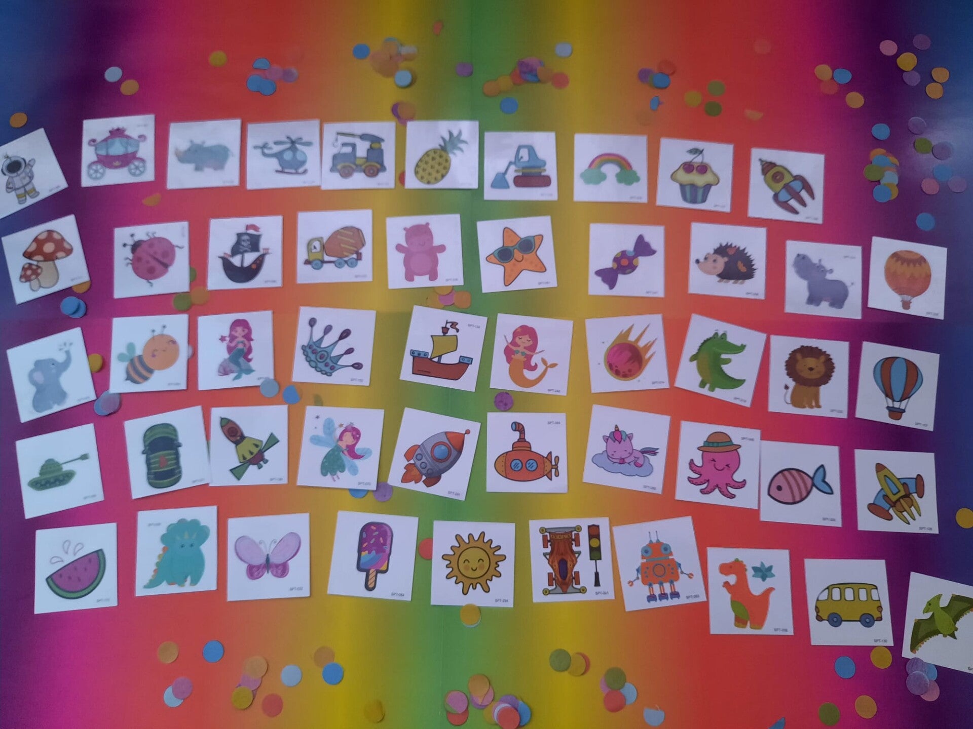 Plak Tattoo (4 stuks)