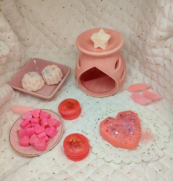 Box fondants brûleur rose