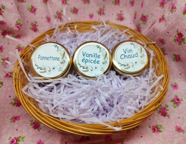 Panière 3 pots de 30g à composer