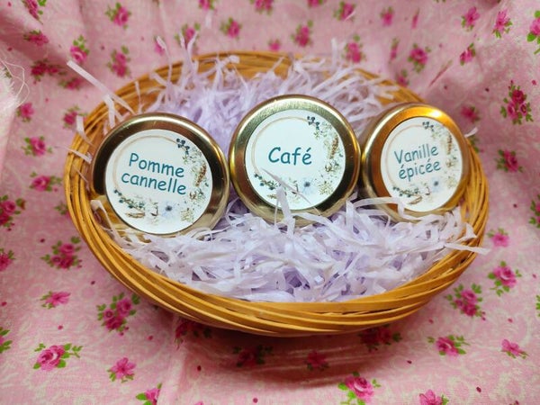 Panières de 3 pots de 40g à composer