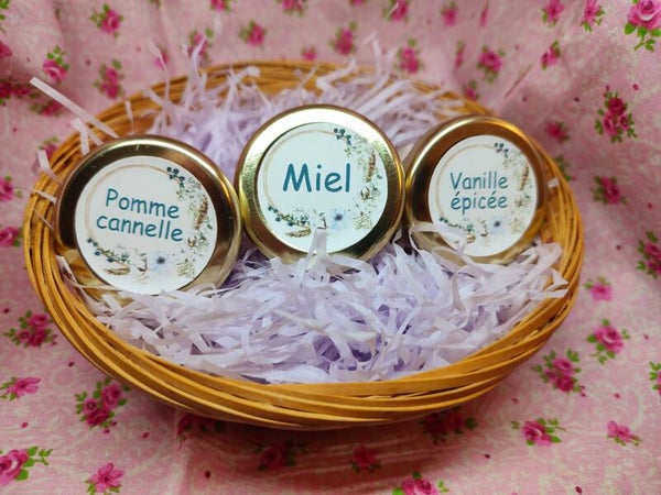 Panière de 3 pots de 40g à composer