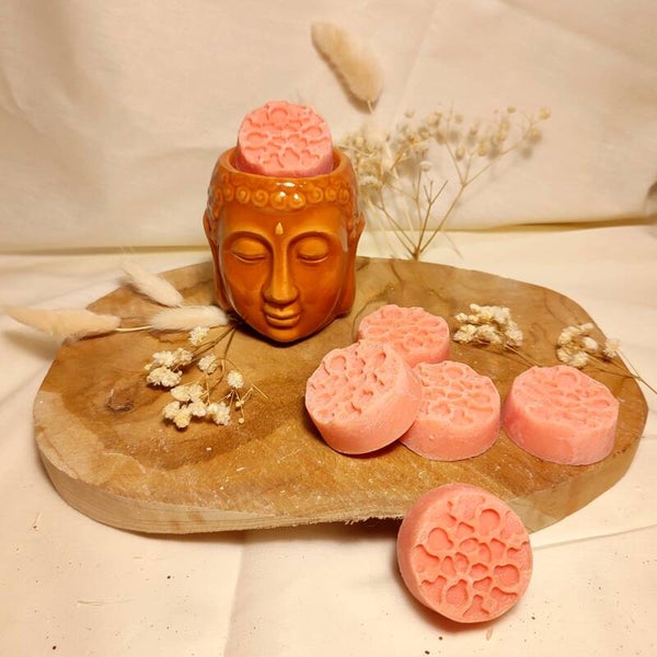 Brûleur Bouddha marron