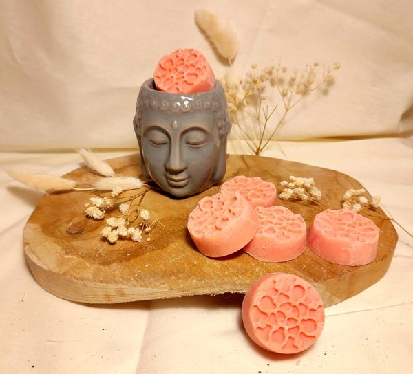 Brûleur Bouddha gris