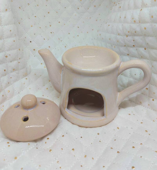 Brûleur théière beige