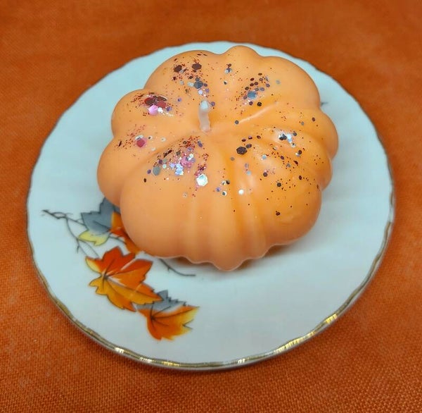 Citrouille givrée  avec coupelle