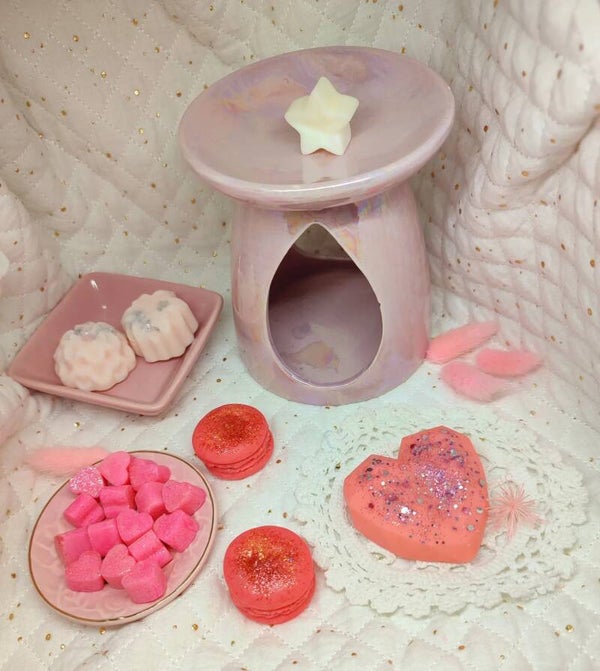 Box fondants brûleur holographique rose