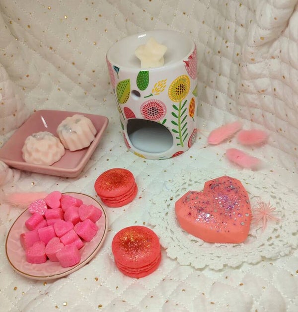 Box fondants brûleur fleuri