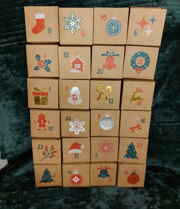Calendrier de l'avent spécial bougies