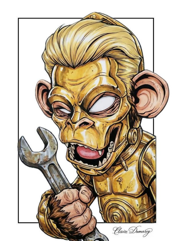 C3PO Star Wars (Aap)
