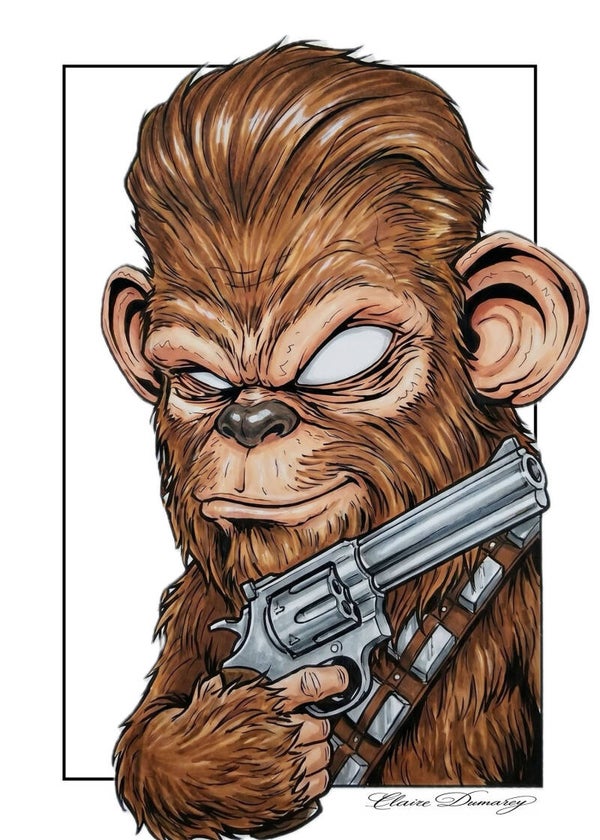 Chewbacca Star Wars (Aap)