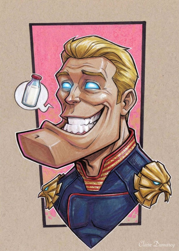 Homelander The Boys (Cartoon)