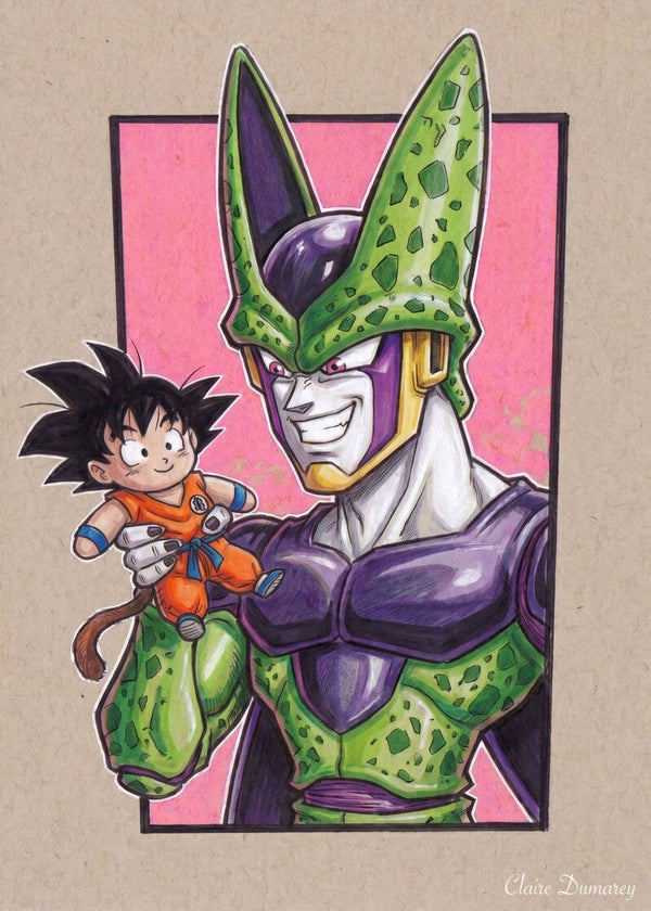 Cell Dragon Ball (Cartoon)