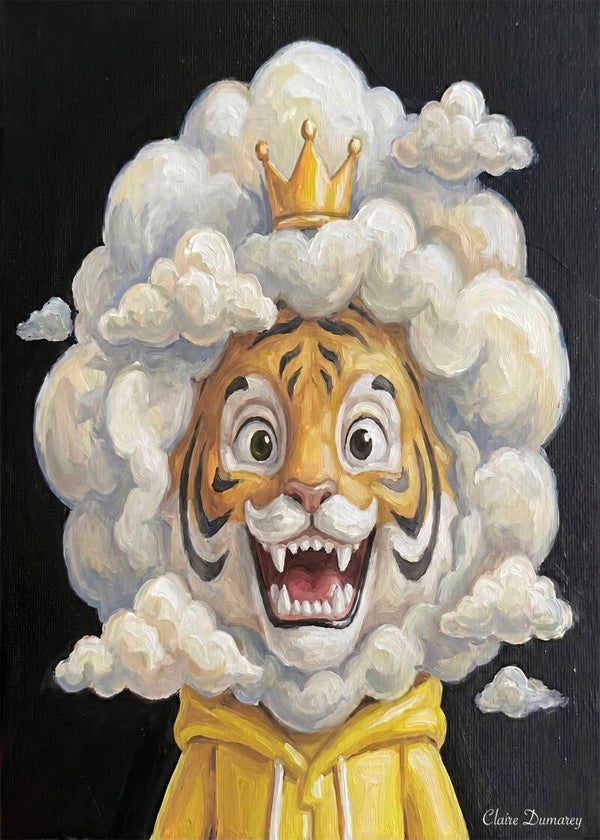 Tijger Regenjas (Wolken)