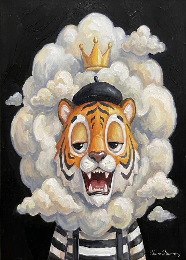 Tijger Mime (Wolken)