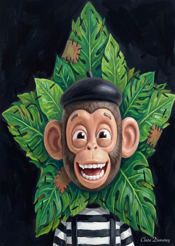 Chimpansee Mime (Regenwoud)
