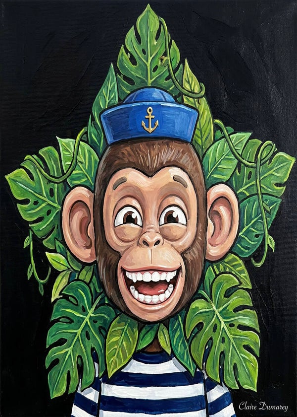 Chimpansee Marine (Regenwoud)