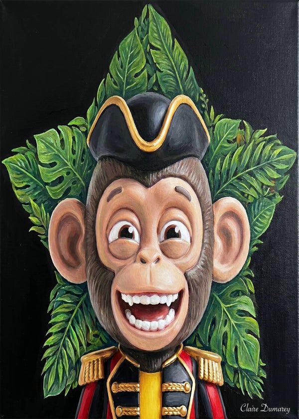 Chimpansee Leeuwen Temmer (Regenwoud)