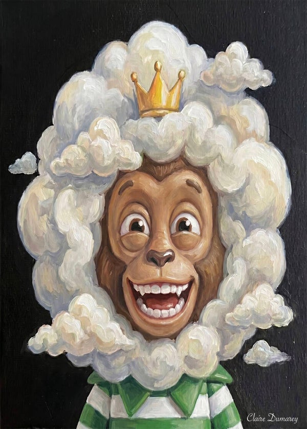 Chimpansee Elf (Wolken)