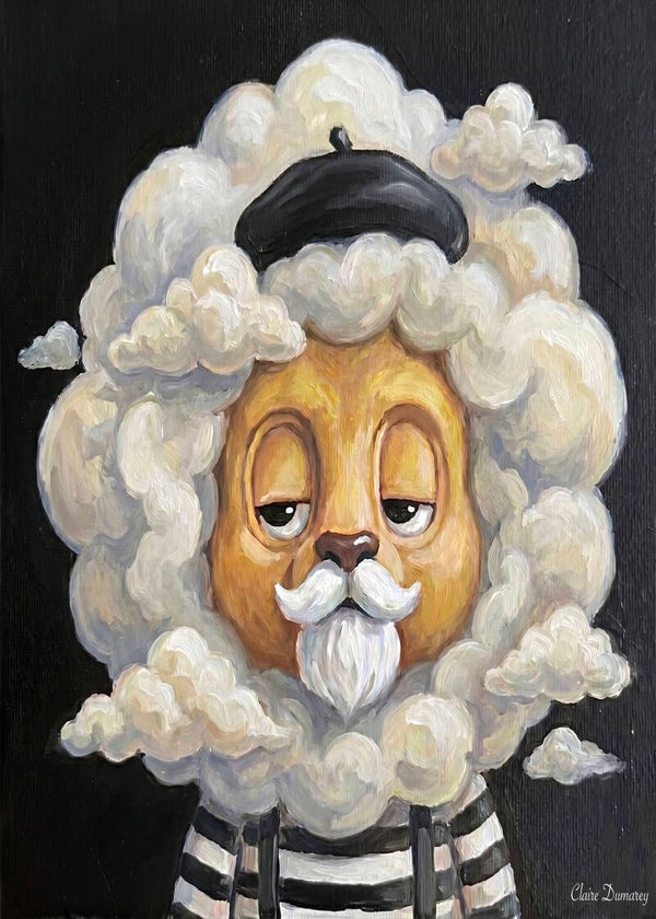 Leeuw Mime (Wolken)