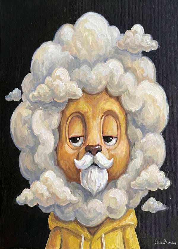 Leeuw Regenjas (Wolken)