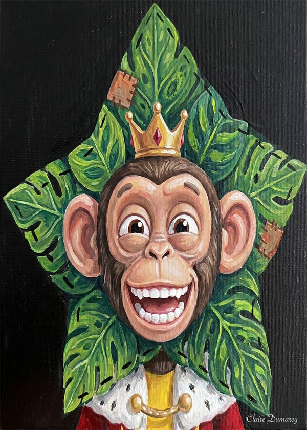 Chimpansee Koning (Regenwoud)