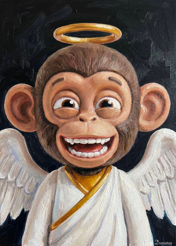 Chimpansee Engel
