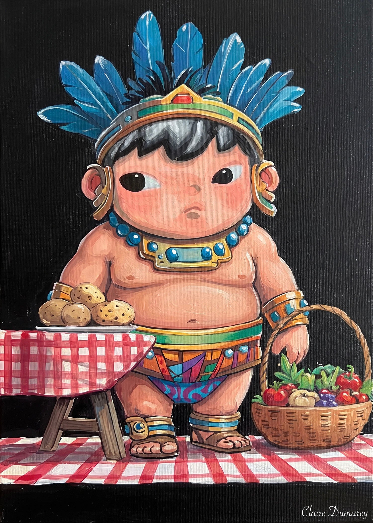 Aztec Warrior #1