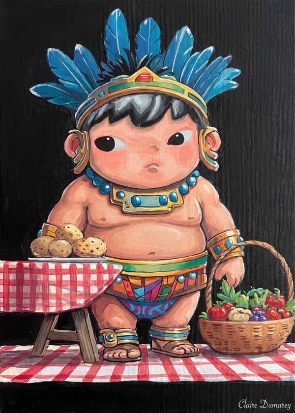 Aztec Warrior #1