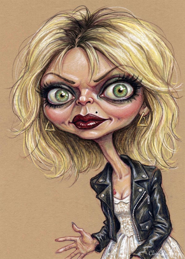 Tiffany Chucky (Karikatuur)