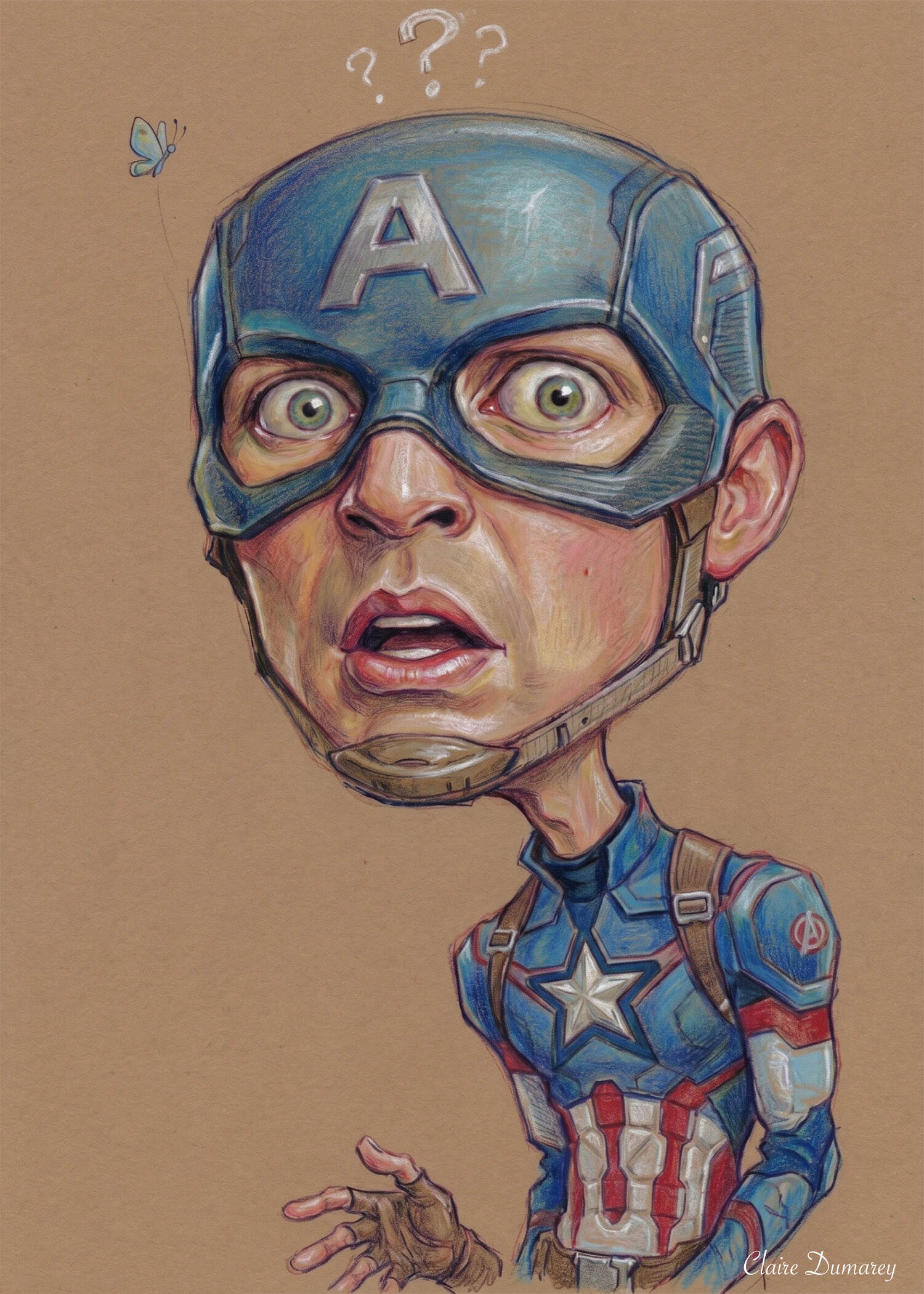 Captain America (Karikatuur)