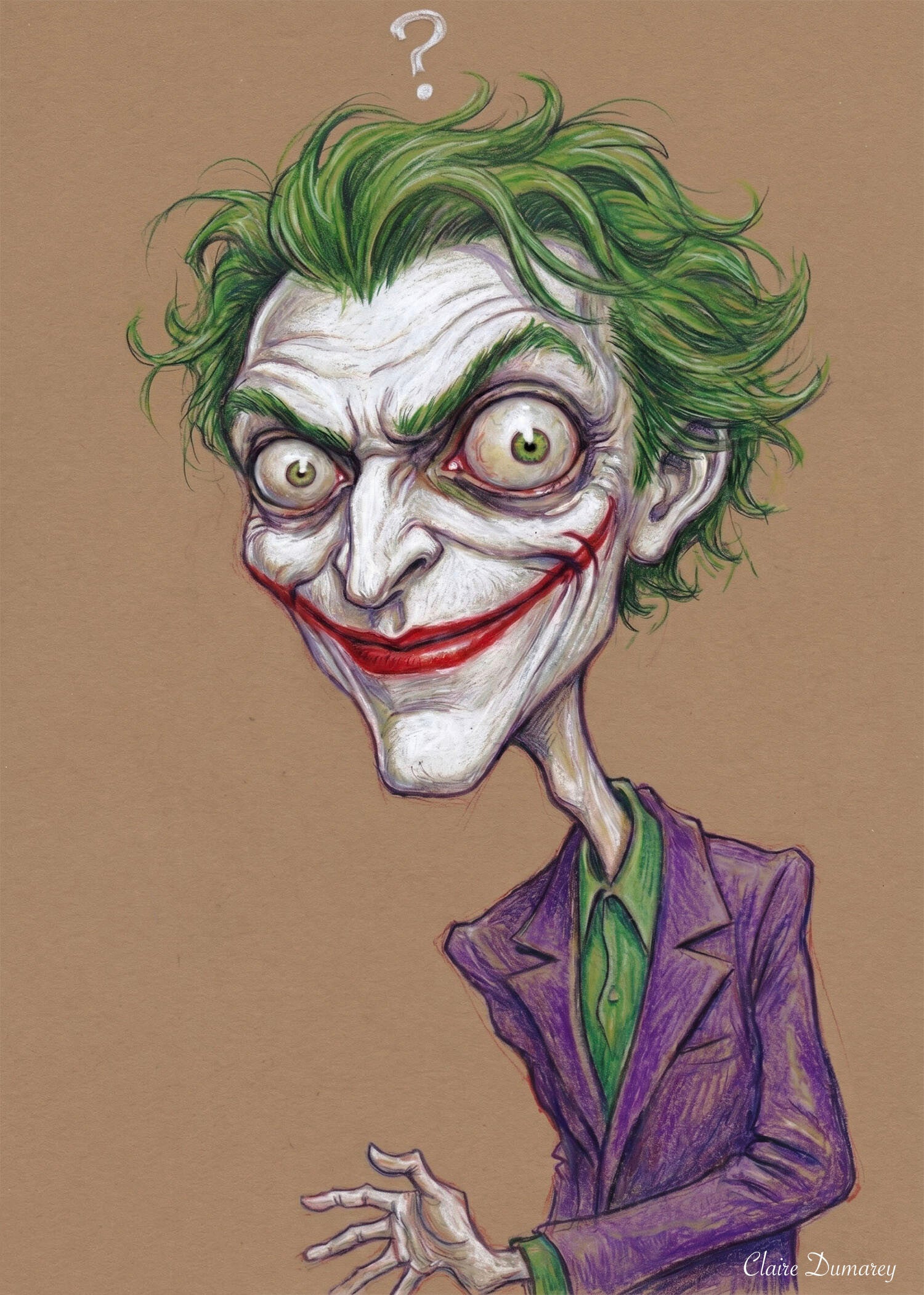 Joker Batman (Karikatuur)