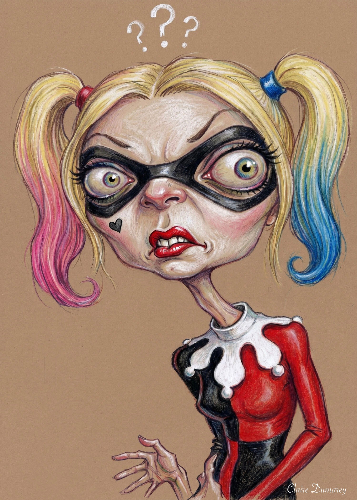 Harley Quinn Batman (Karikatuur)