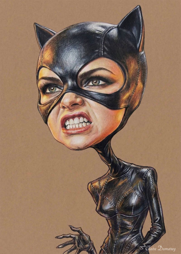 Catwoman Batman (Karikatuur)