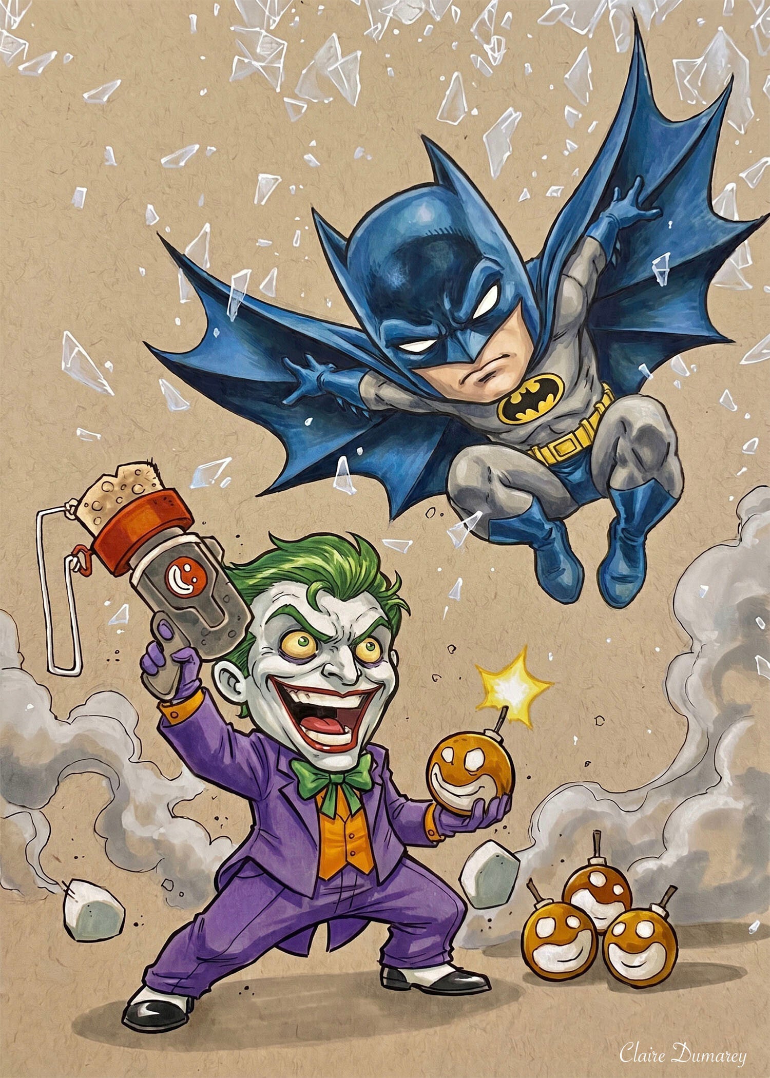 Batman en Joker (Schurken)