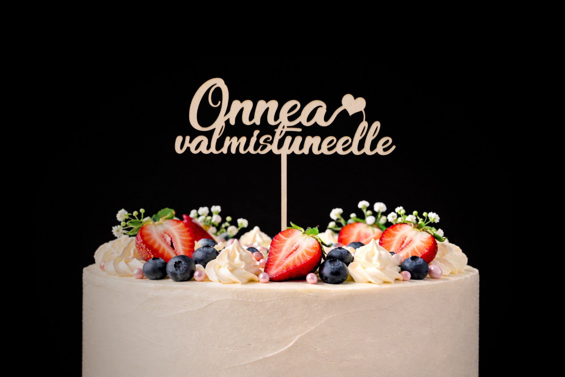 Onnea valmistuneelle - Kakkukoriste