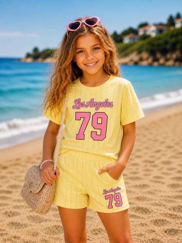 Set geel/roze
