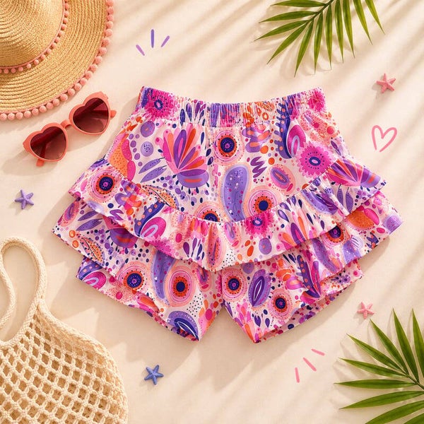 Short roze/lila