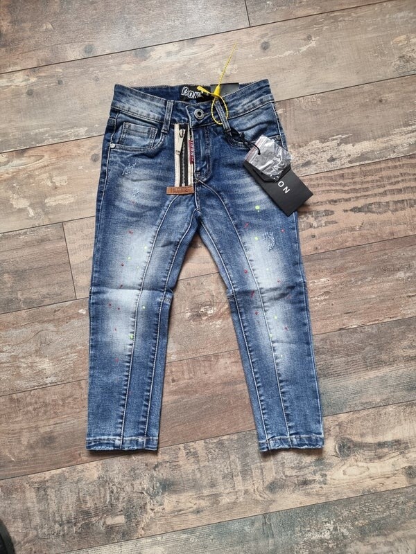 Spijkerbroek blauw YJ-120