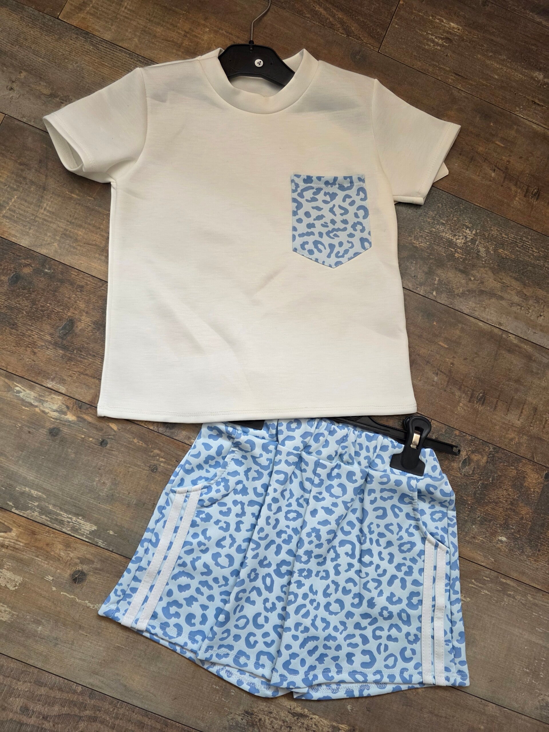 Set tijger blauw