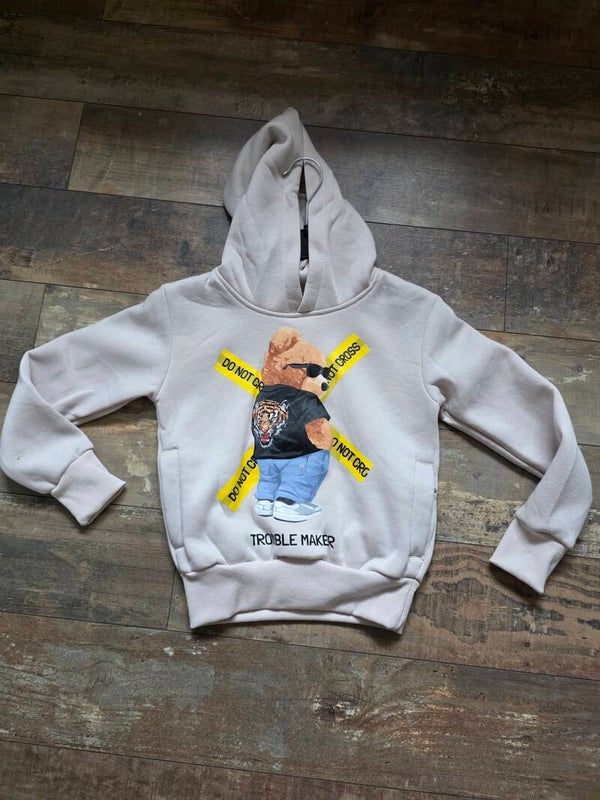 Hoodie  beer zand