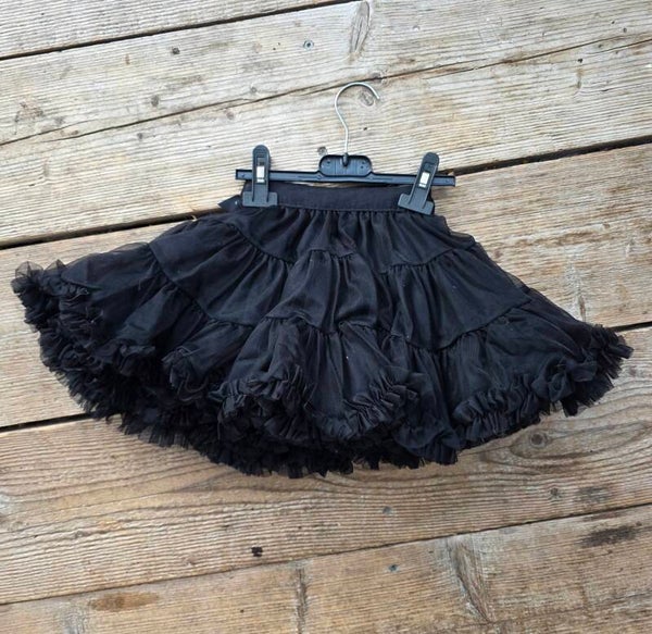 Tulle rok zwart