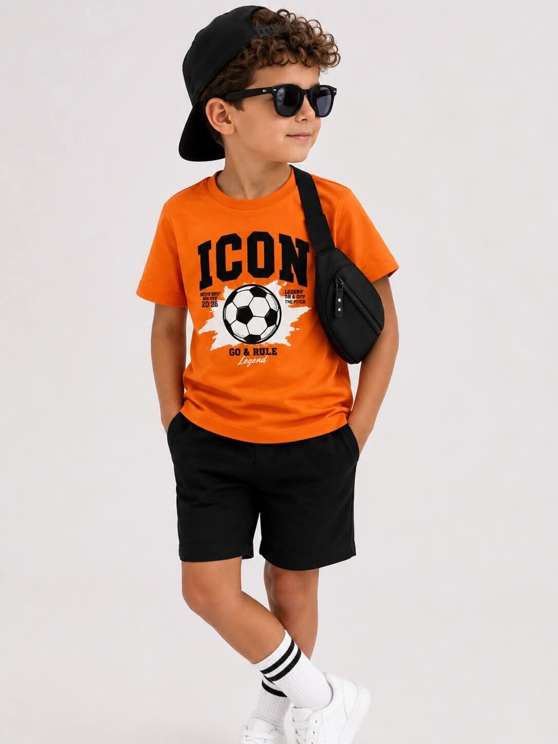 Icon oranje voetbal