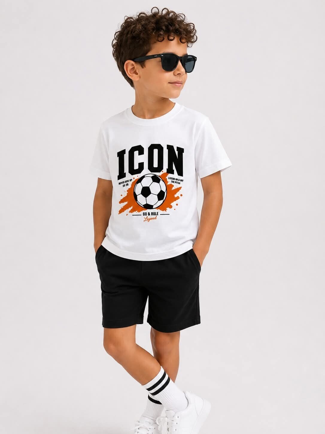 Icon wit voetbal