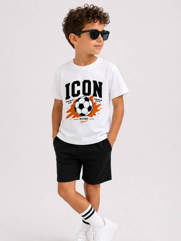 Icon wit voetbal