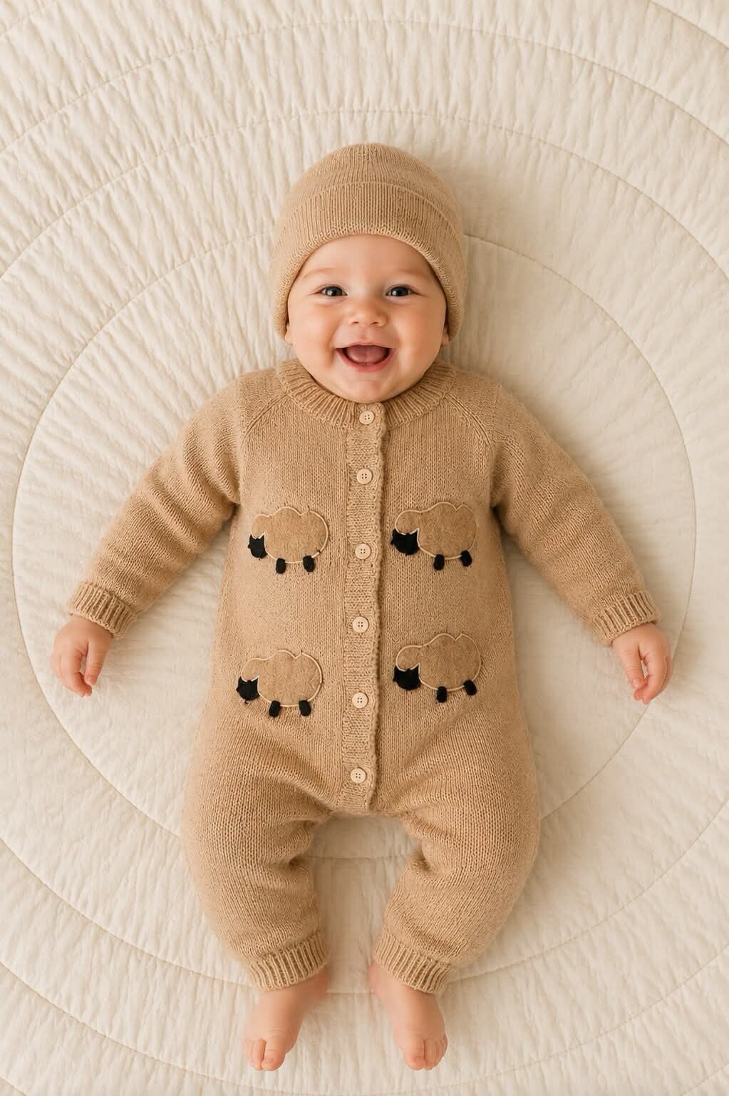 Onesie  camel schaap