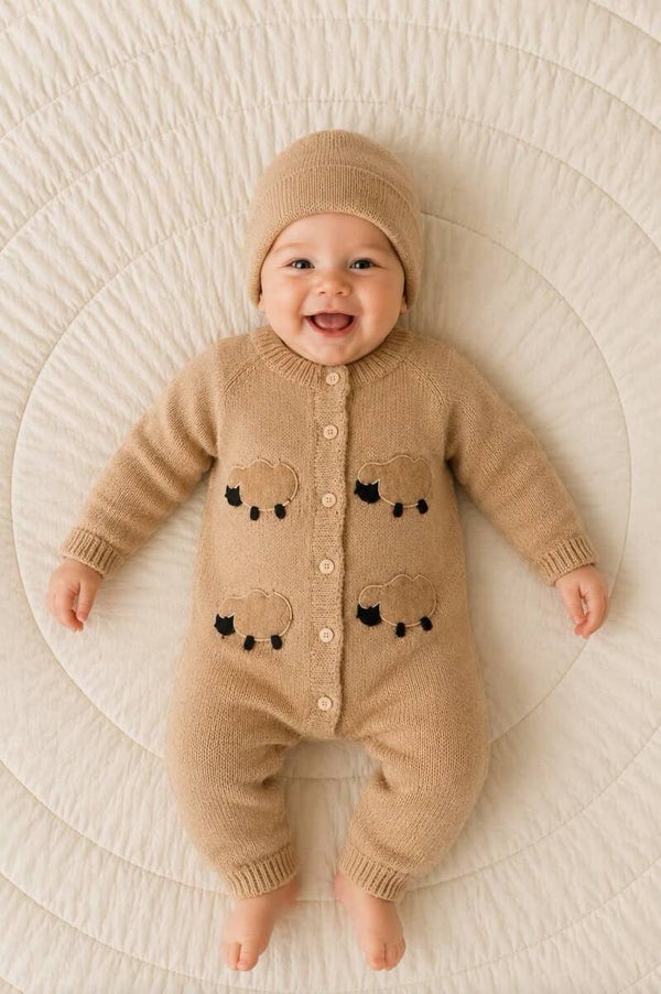 Onesie  camel schaap